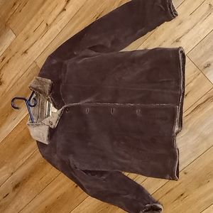 Eddie Bauer genuine leather coat